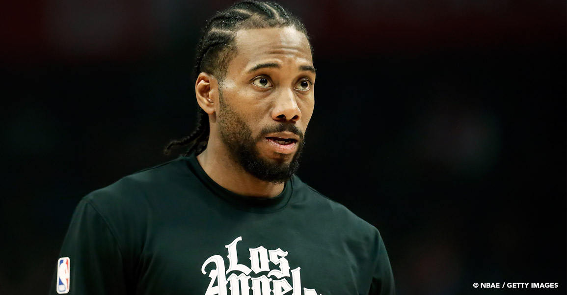 Kawhi Leonard a quitté la salle avant la fin du match…