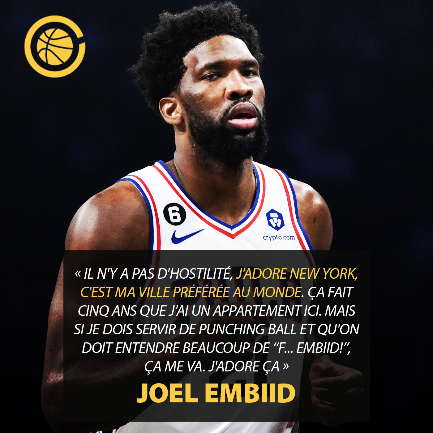 Joel Embiid et New York, une histoire d’amour