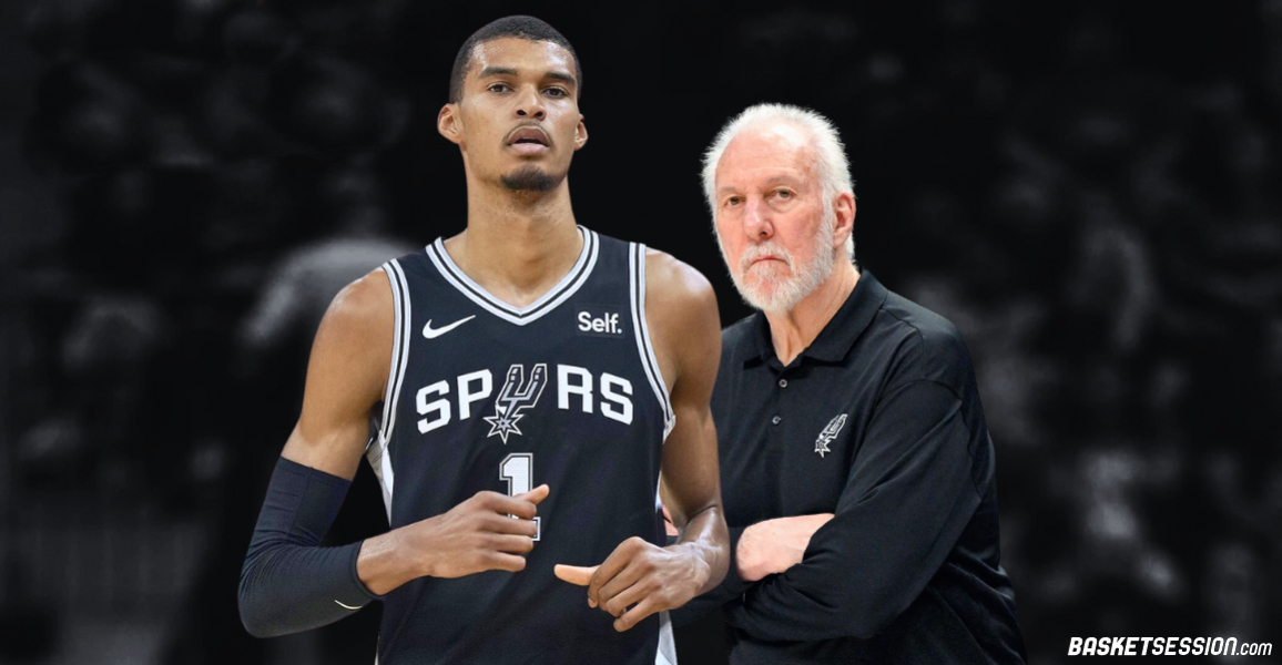 Victor Wembanyama réagit à la retraite de Gregg Popovich